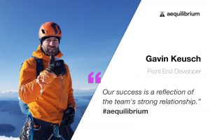 AEQ Employee Spotlight Series Part 4- Meet Gavin