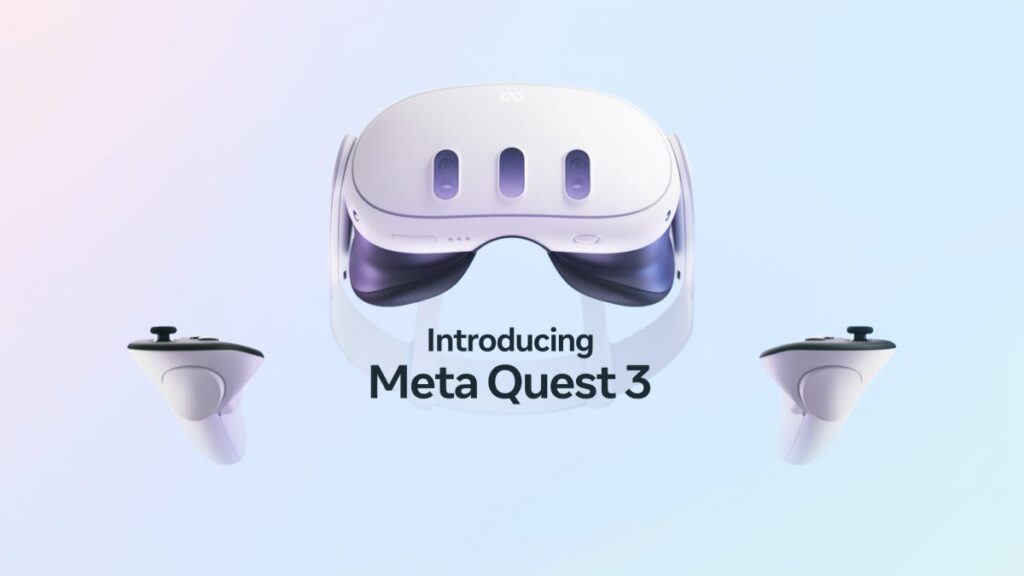 The newest VR Headset, Meta Quest 3